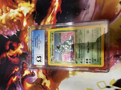 Pokemon Jungle Rare Holo Nidoqueen #7 