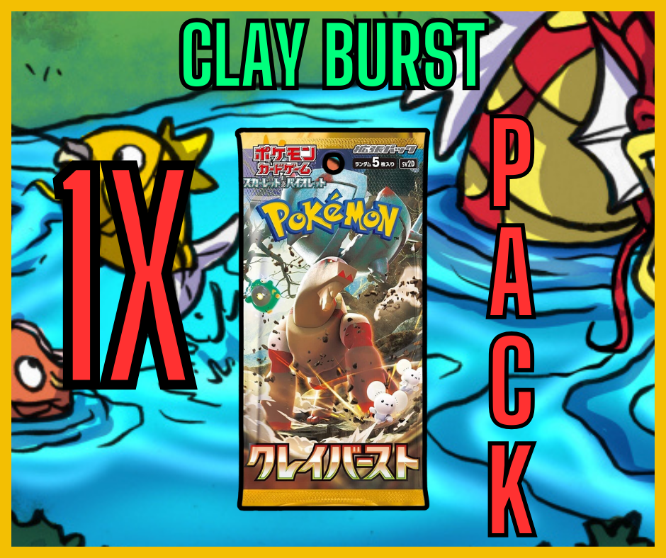*Japanese* Pokemon Clay Burst Booster Pack