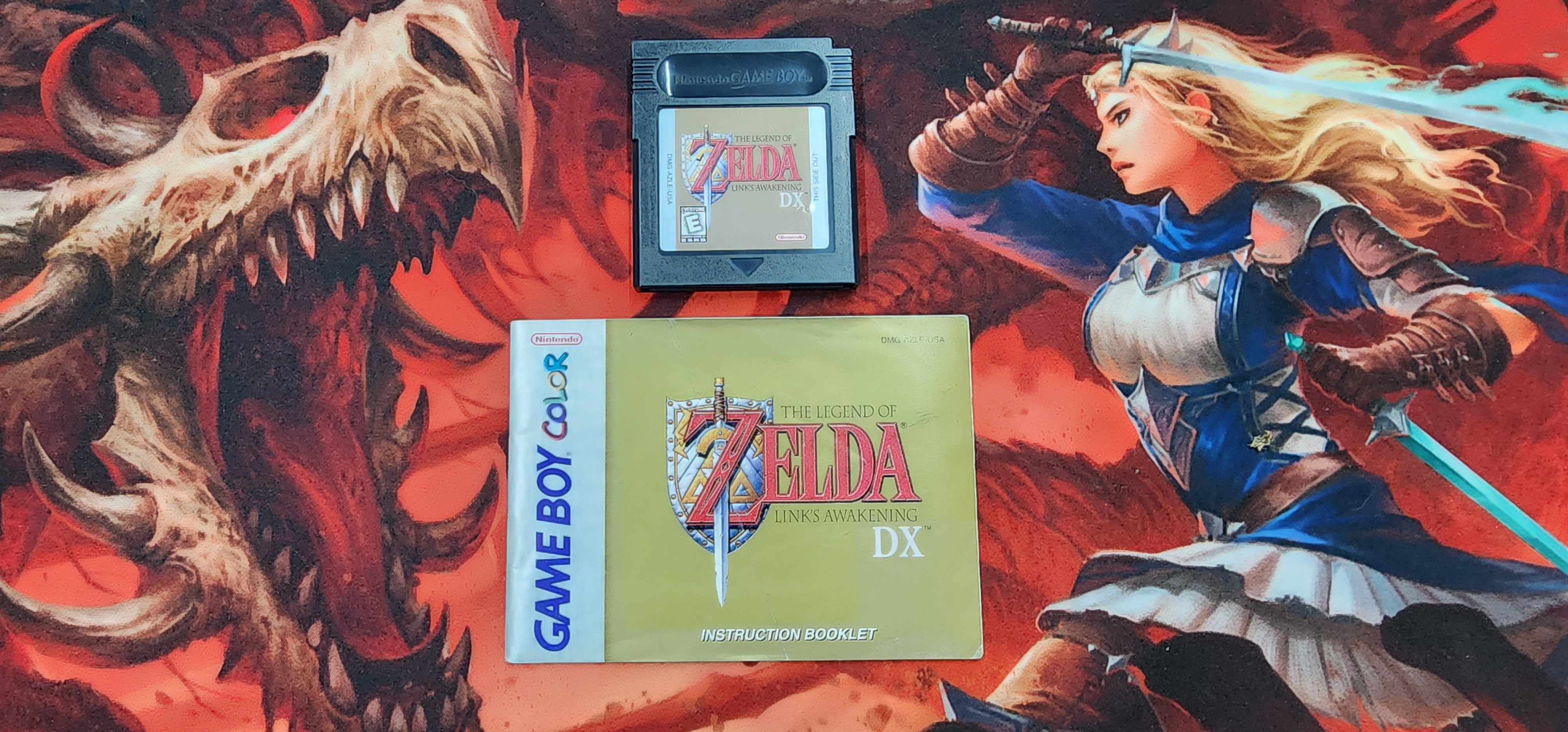 The Legend of Zelda: Link's Awakening Game Boy Color Box Art Cover