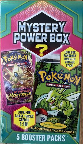 Pokemon Trading Card Game Mystery Power Box [5 Booster Packs]