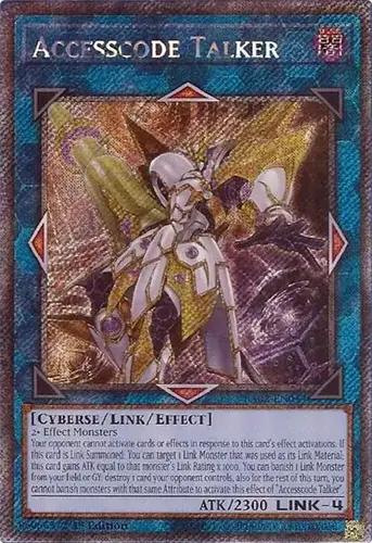 Accesscode Talker (Platinum Secret Rare) 25th Anniversary Rarity Collection  II RA02