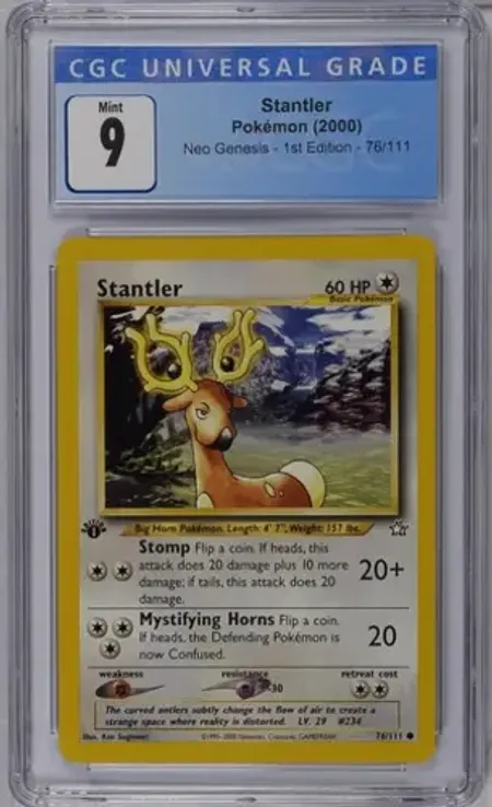 stantler pokemon card value Pokemon Trading Card Game Classic