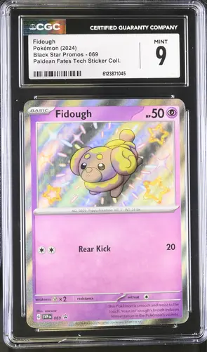 CGC 9 Fidough, 2024, Black Star Promos, #069