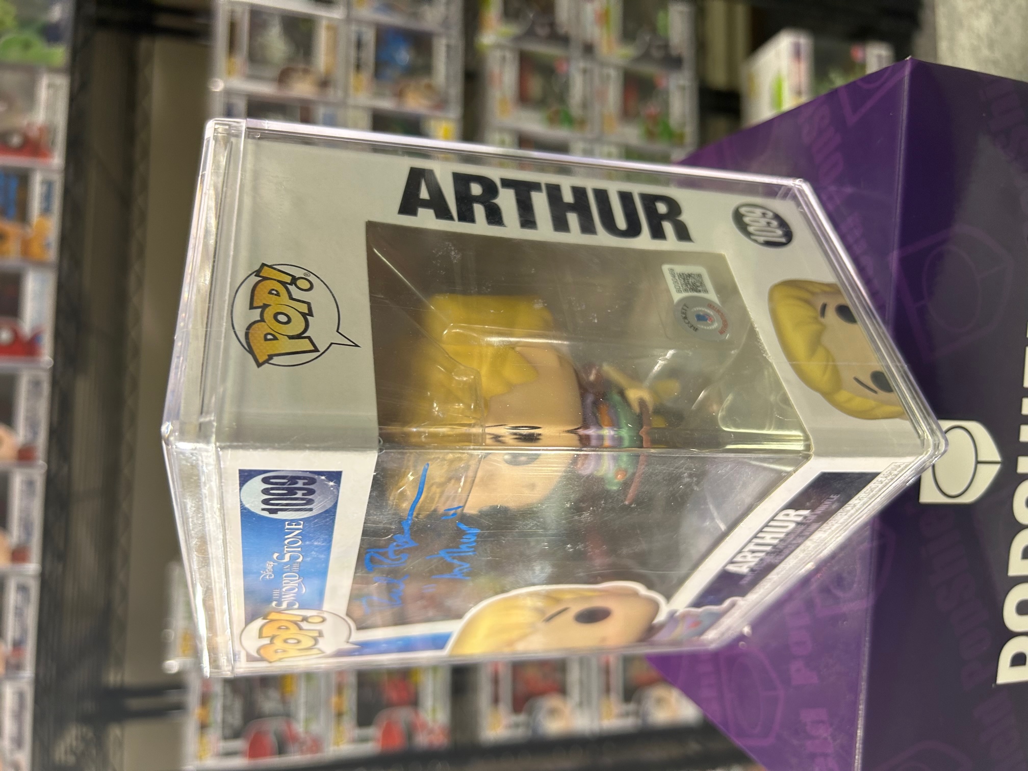 Arthur popular signed Funko Pop